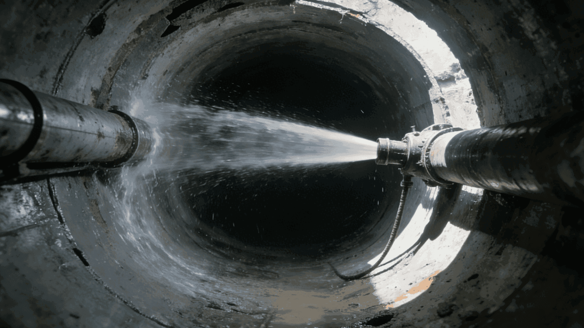 Hydro Jetting a Main Sewer Line