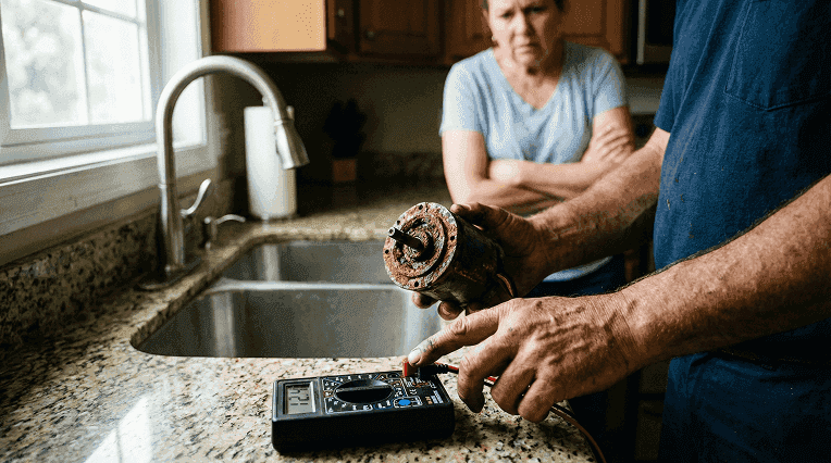 Schedule same-day garbage disposal repair in Fresno CA