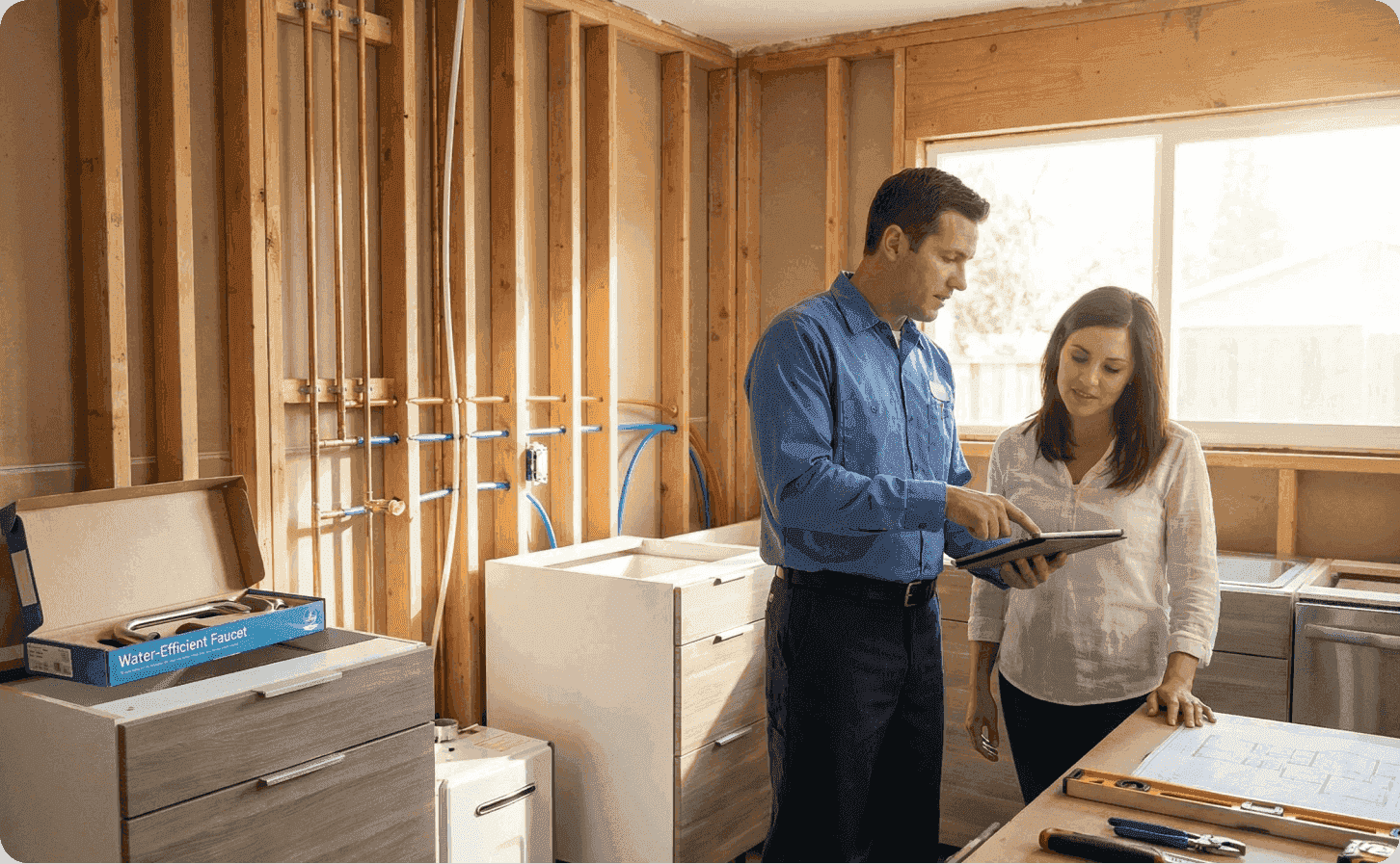 Kitchen renovation planning and design in Fresno