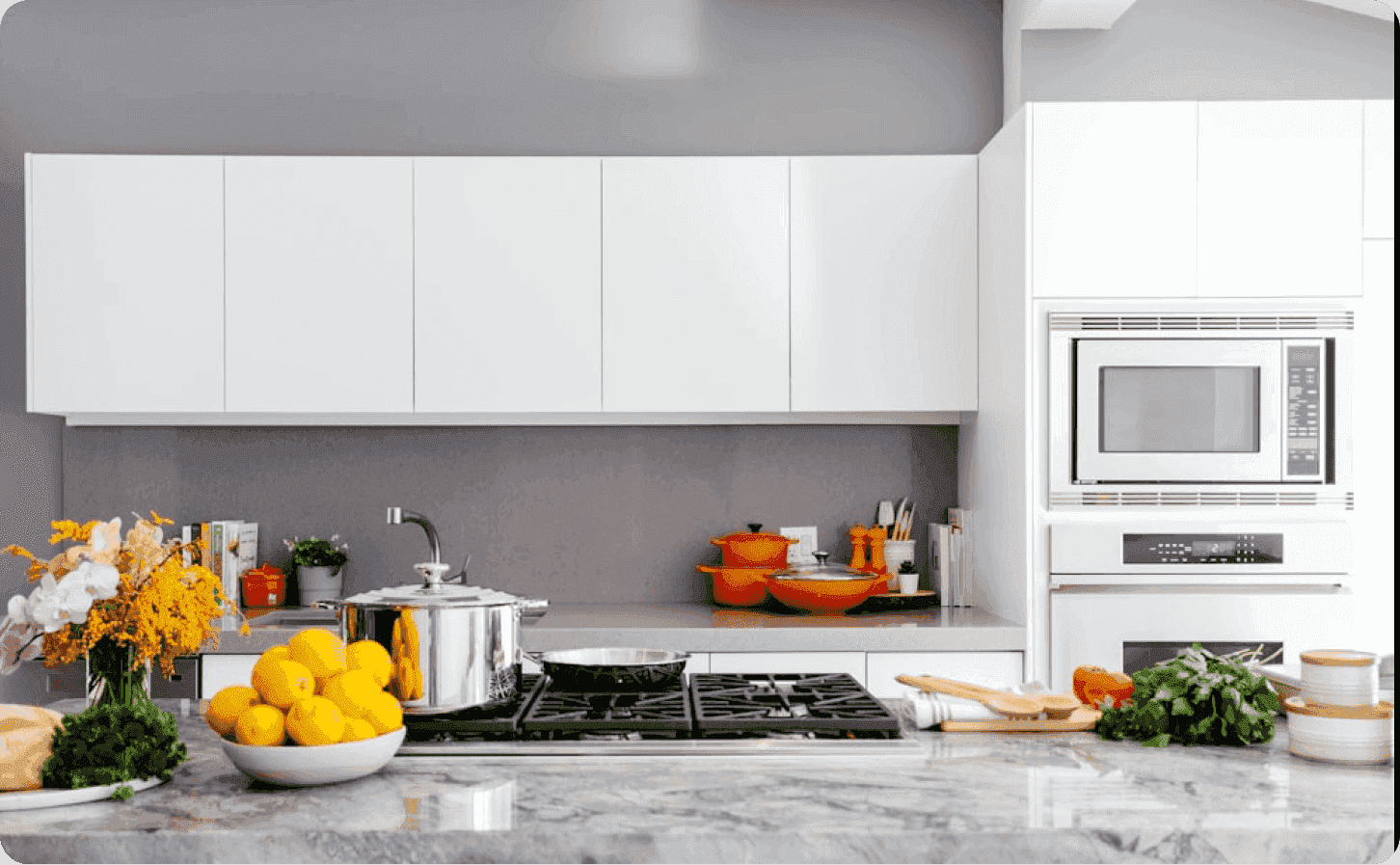 Kitchen plumbing finishing details Fresno