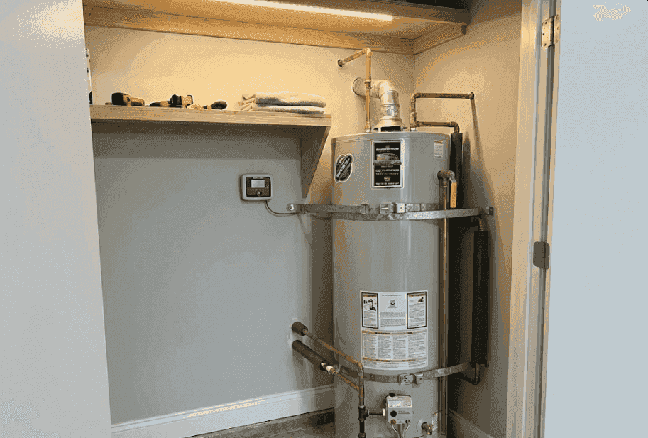 Water heater repair technician in Fresno