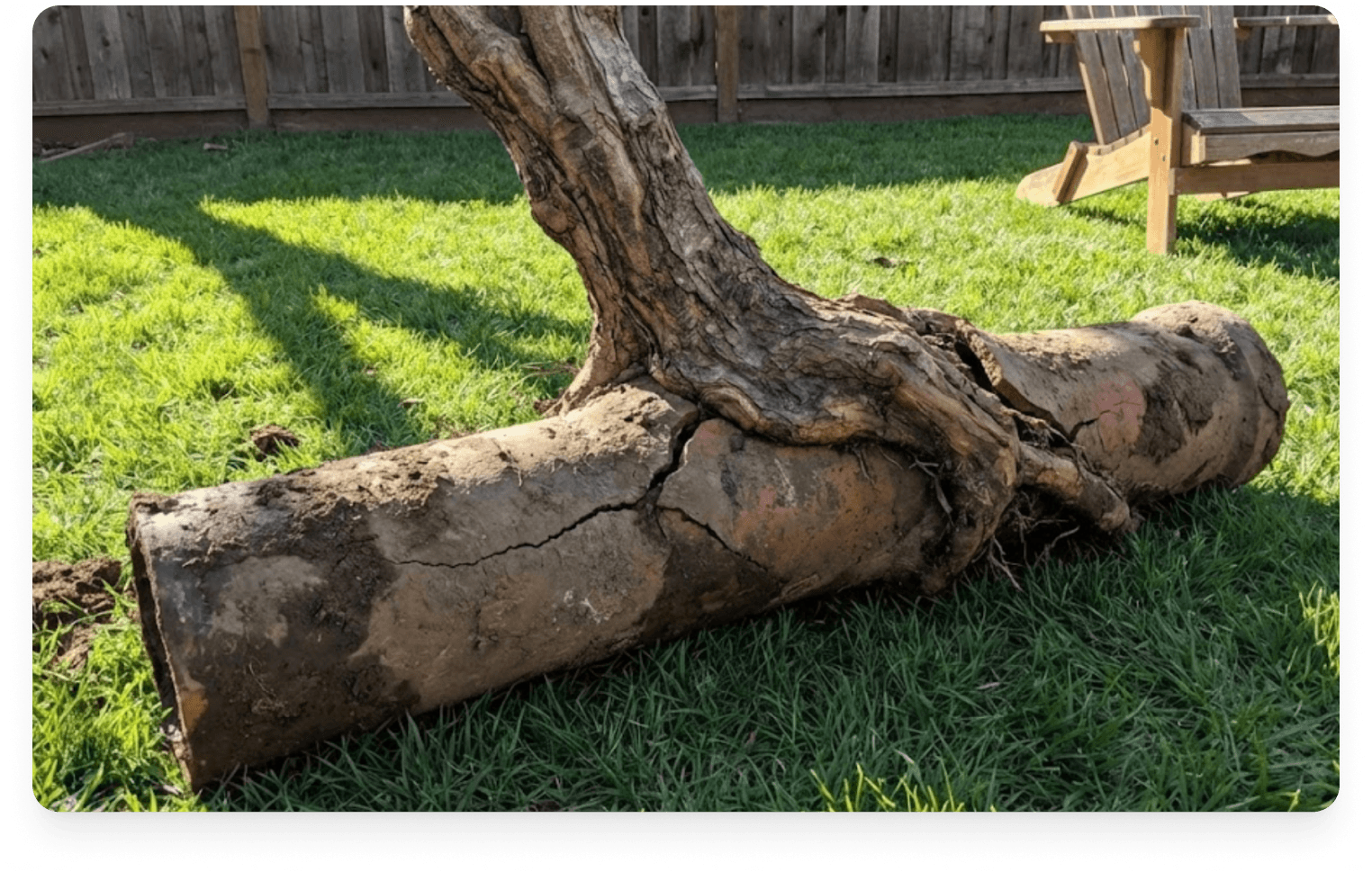 Tree root removal